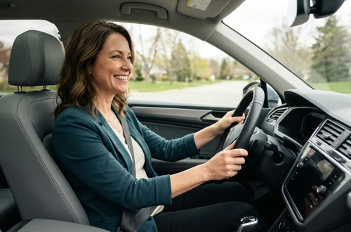 Friendly auto loan advisor ready to assist